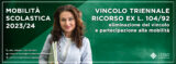RICORSO VINCOLO TRIENNALE EX L.104 / 1992